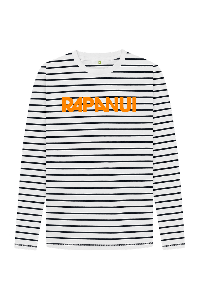 Navy Stripes Printed Kids T-Shirt