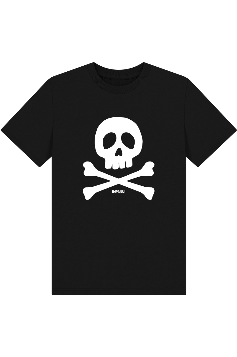 Black Printed Kids T-Shirt