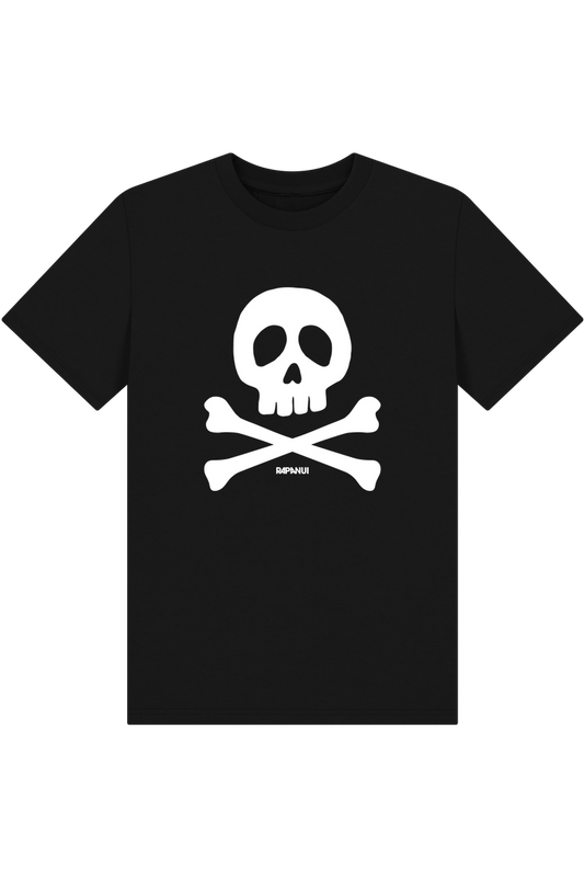 Black Printed Kids T-Shirt