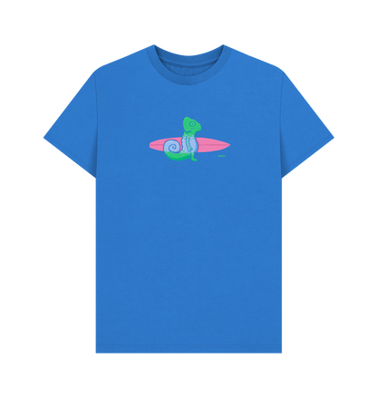 Bright Blue Printed T-shirt