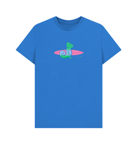 Bright Blue Printed T-shirt