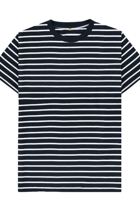 White Stripes Printed Premium T-Shirt