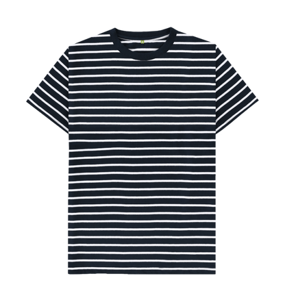 White Stripes Printed Premium T-Shirt