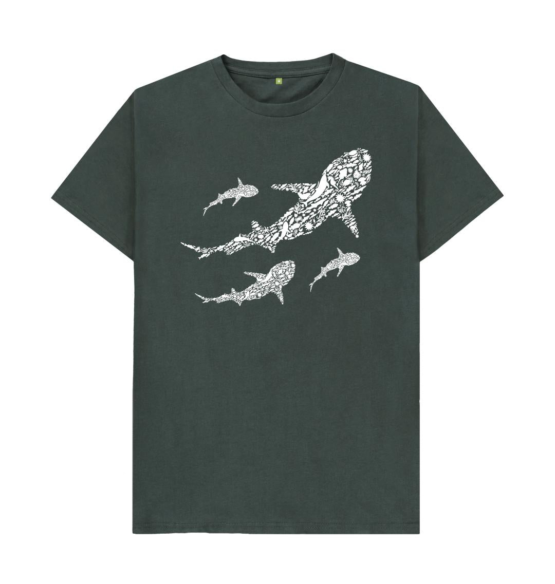 Dark Grey Printed T-shirt