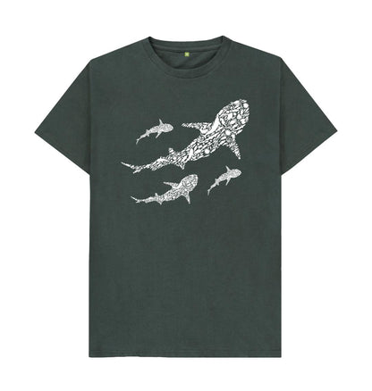 Dark Grey Printed T-shirt