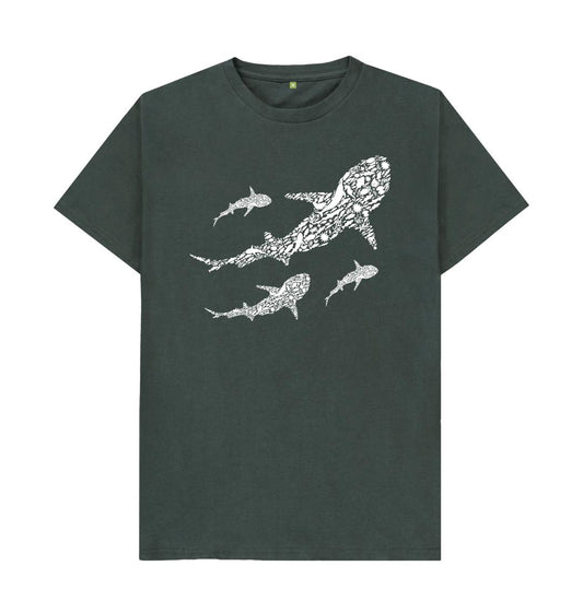 Dark Grey Printed T-shirt