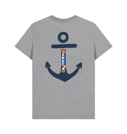 Athletic Grey Printed T-shirt