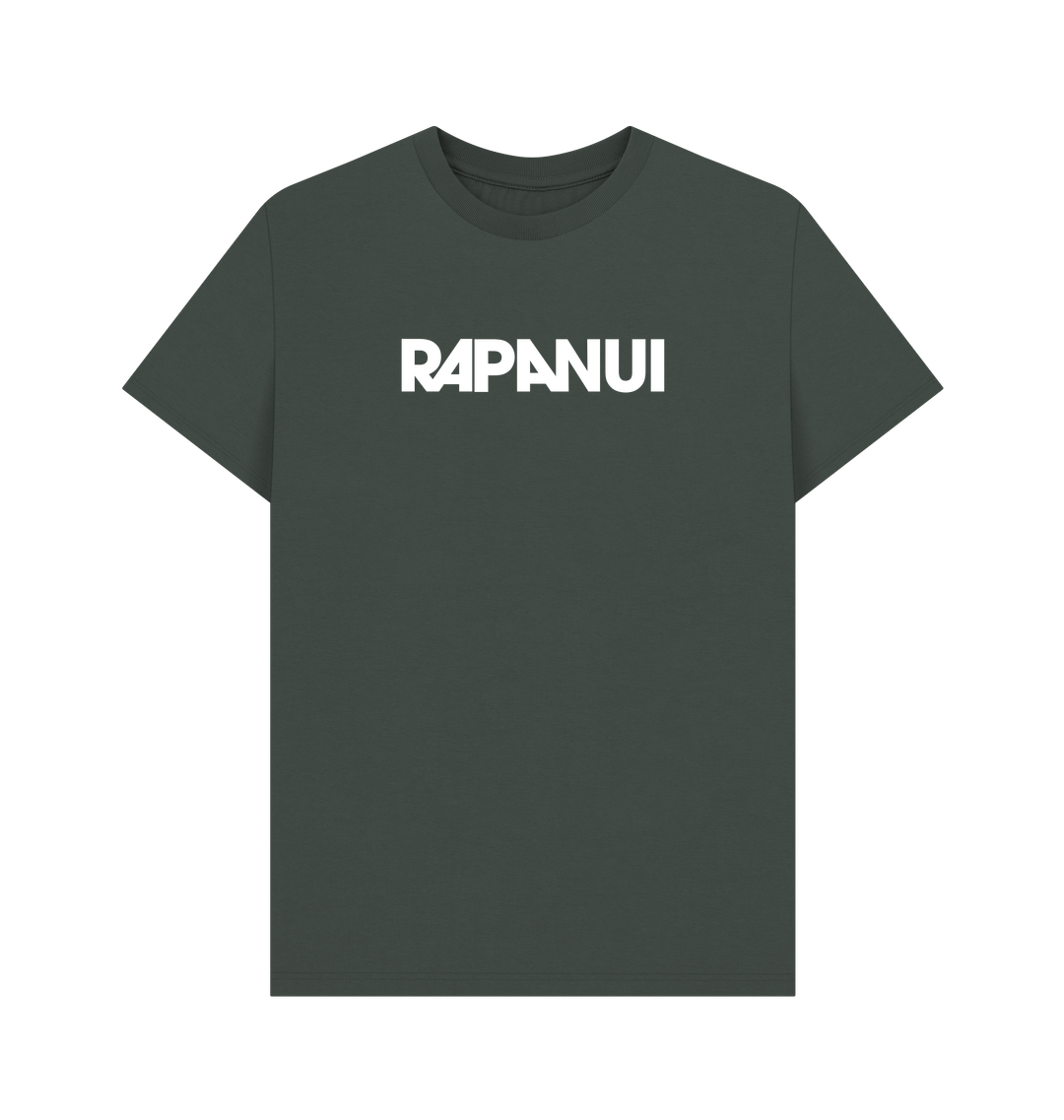 Dark Grey Printed T-shirt Front