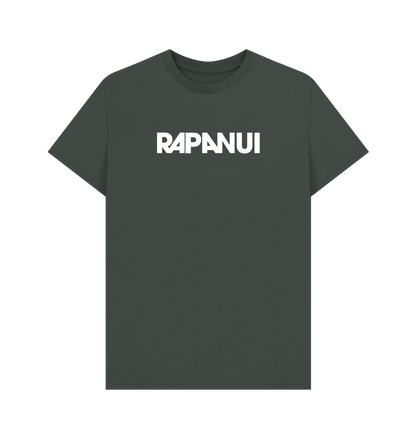 Dark Grey Printed T-shirt Front