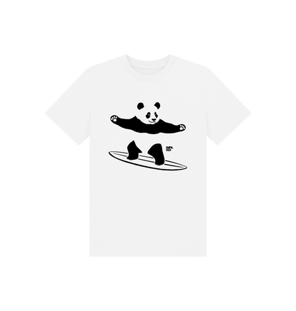 White Printed Kids T-Shirt