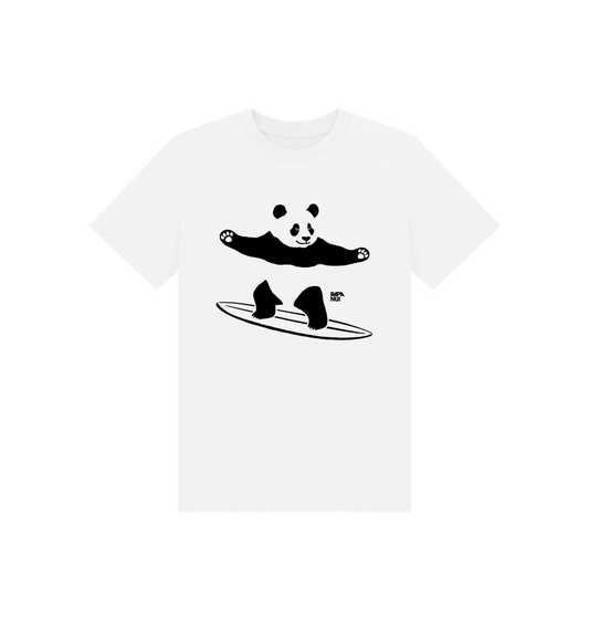 White Printed Kids T-Shirt