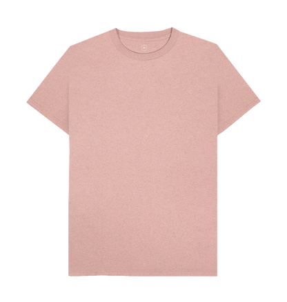 Sunset Pink Recycled Printed T-Shirt Front