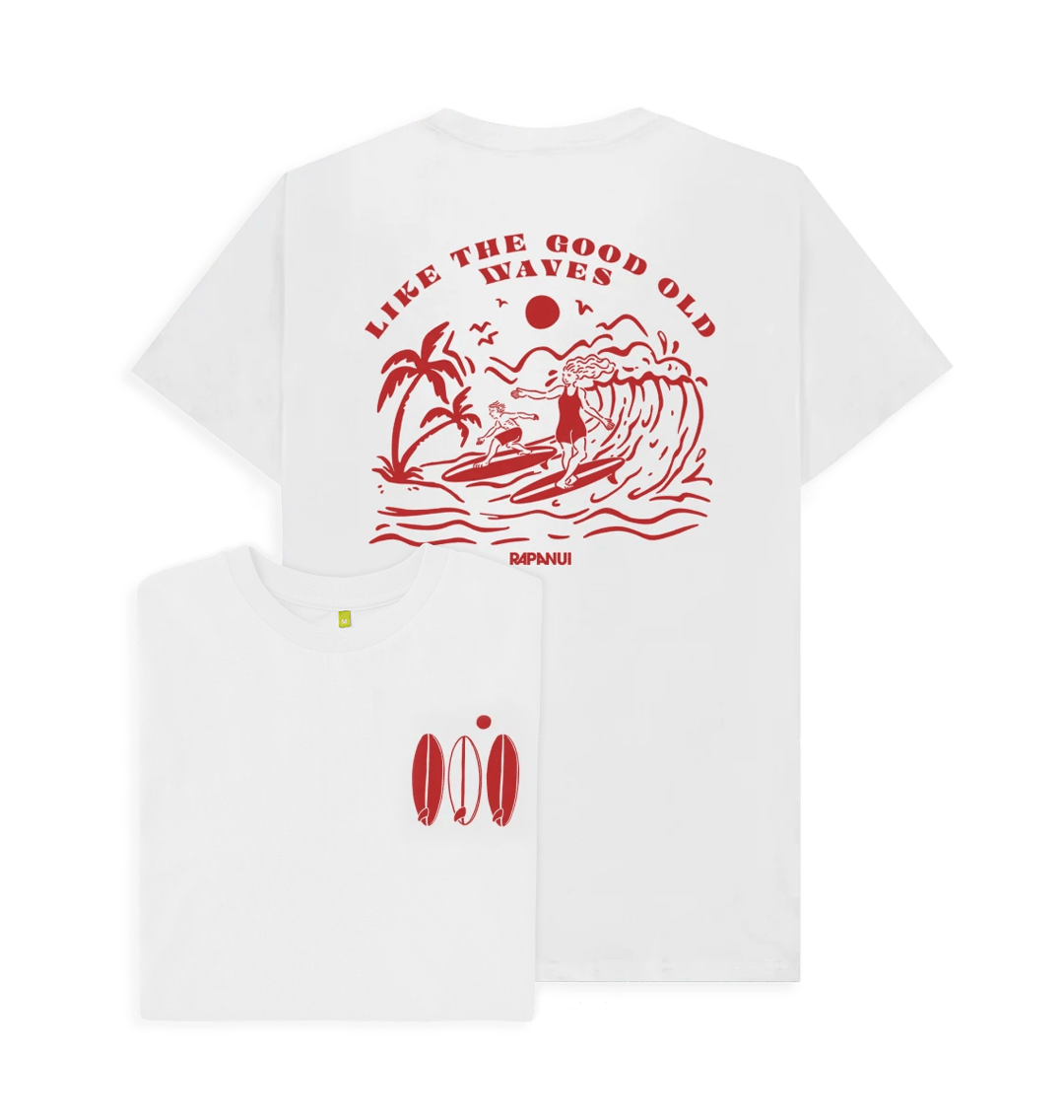 White Printed T-shirt Front