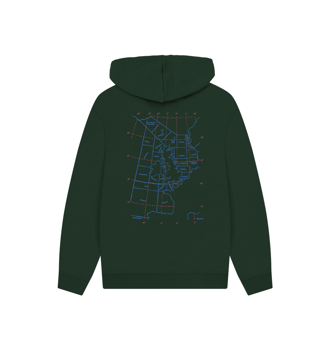 Evergreen Printed Hoody Back