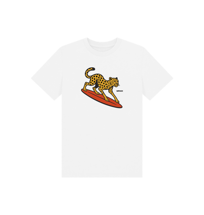 White Printed Kids T-Shirt