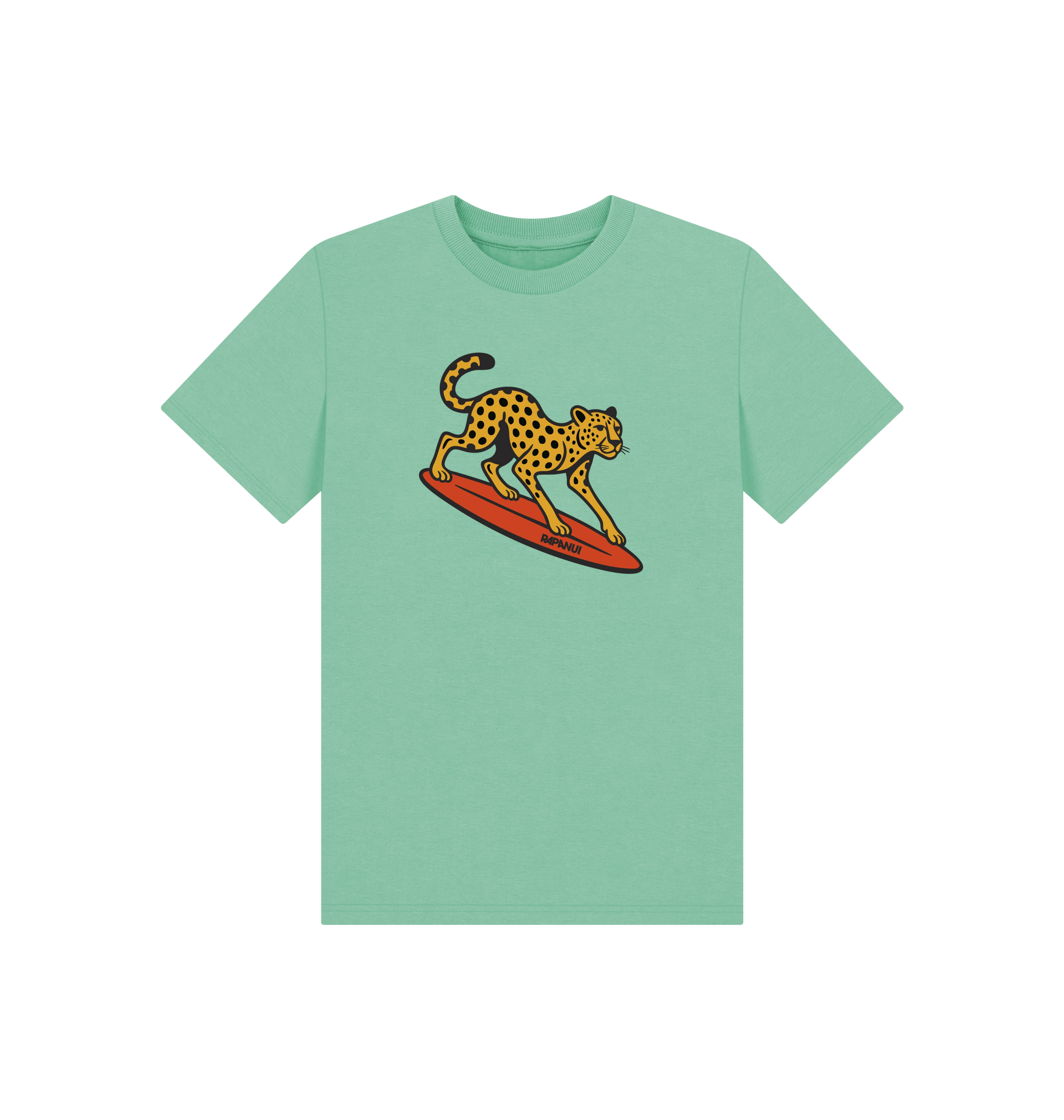 Peppermint Printed Kids T-Shirt Front