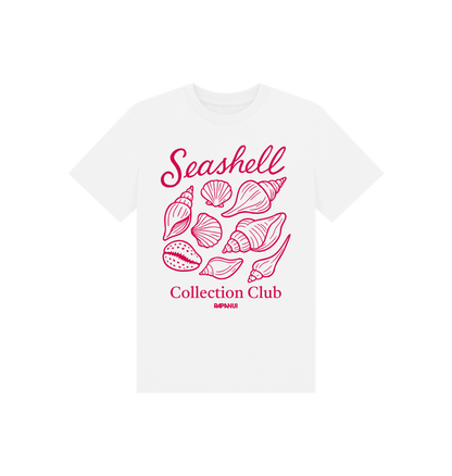 White Printed Kids T-Shirt Front