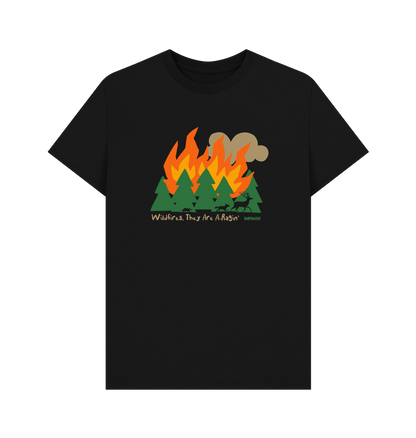Black Printed T-shirt