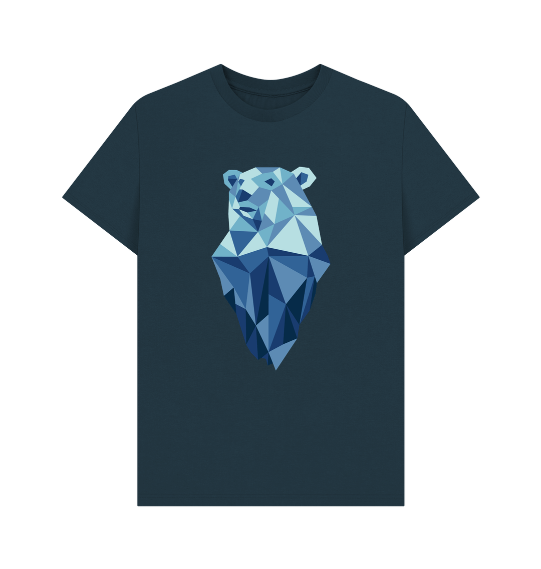 Denim Blue Printed T-shirt Front