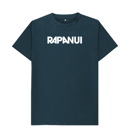 Denim Blue Printed T-shirt