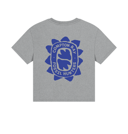 Athletic Grey Printed T-shirt Back