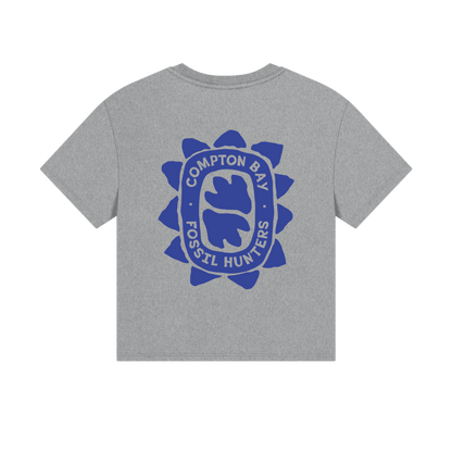 Athletic Grey Printed T-shirt Back
