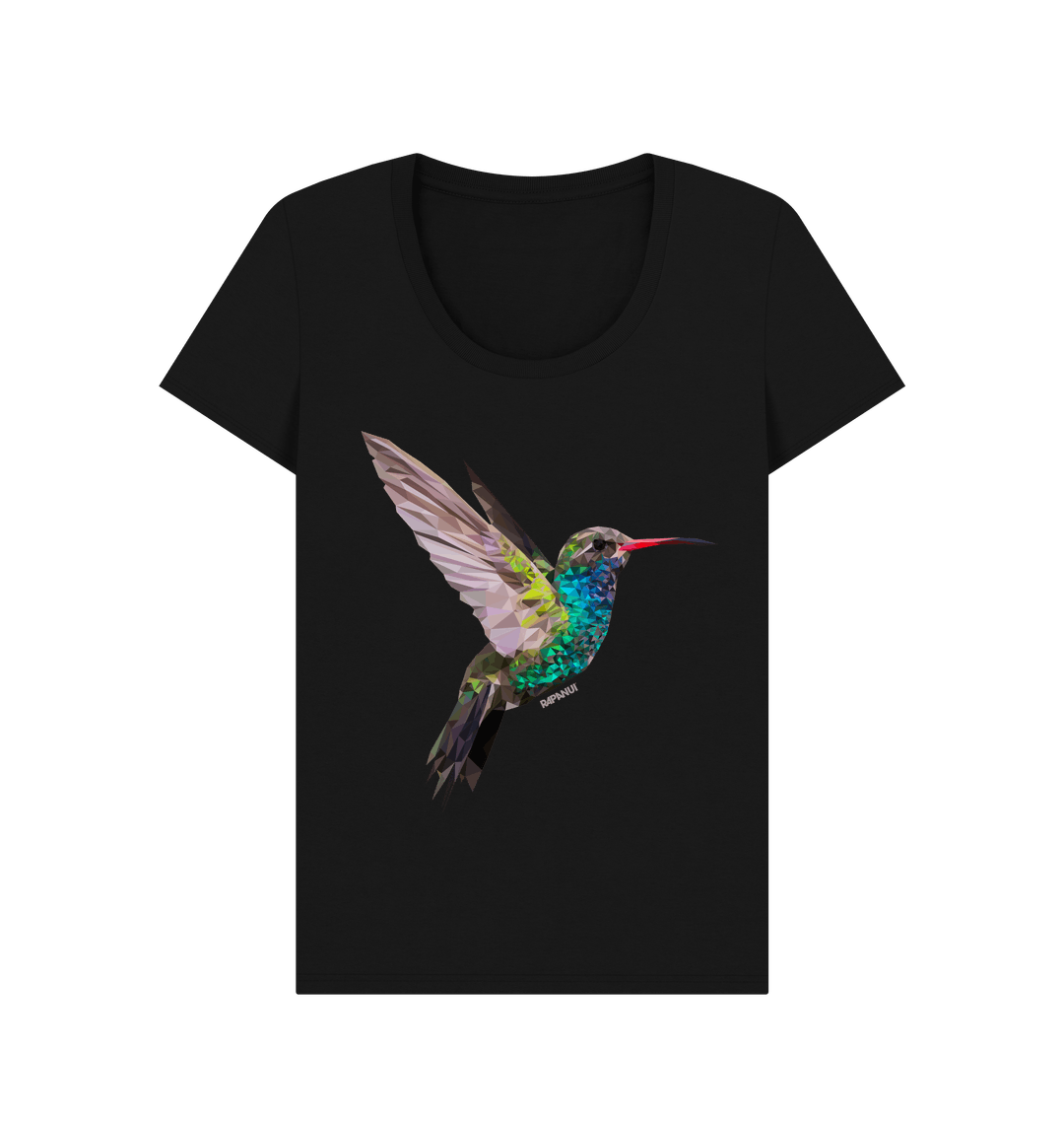 Black Printed T-shirt Front