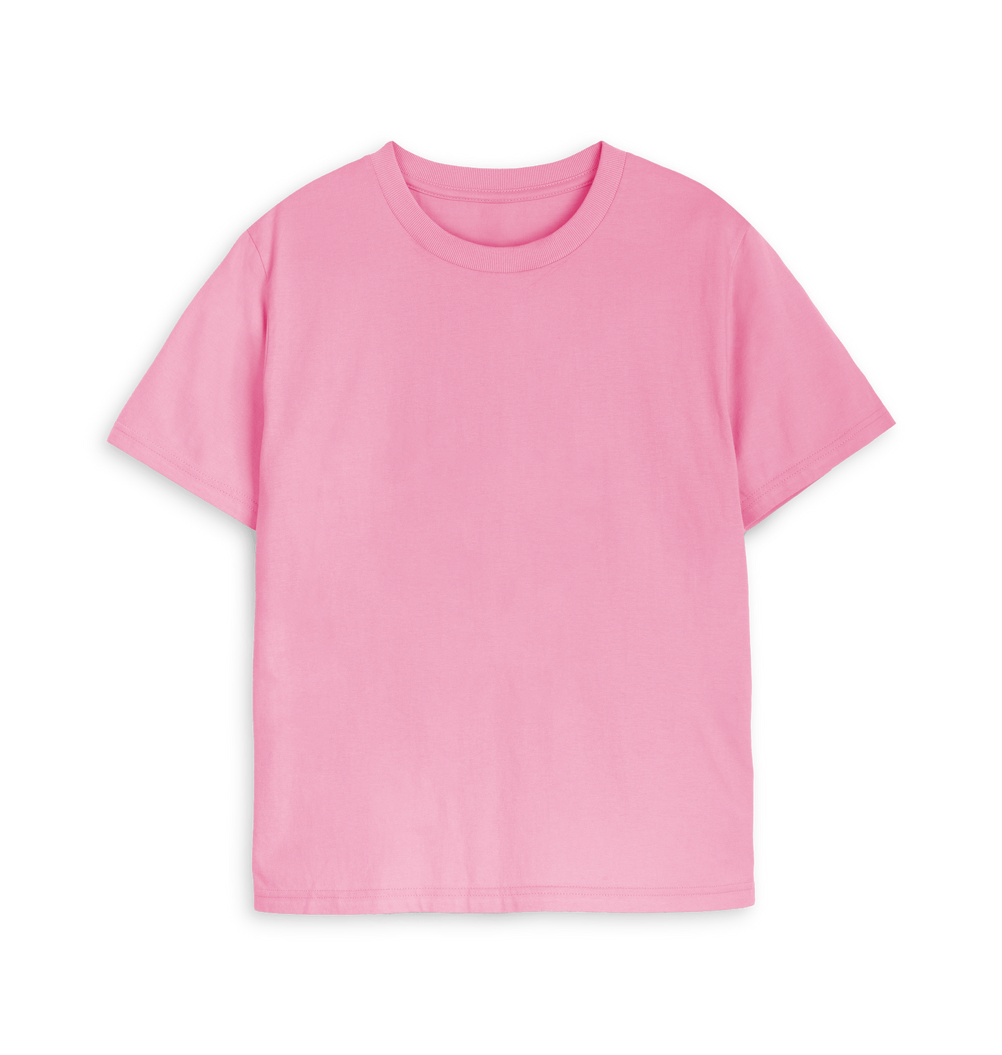 Rose Pink Printed T-shirt Front
