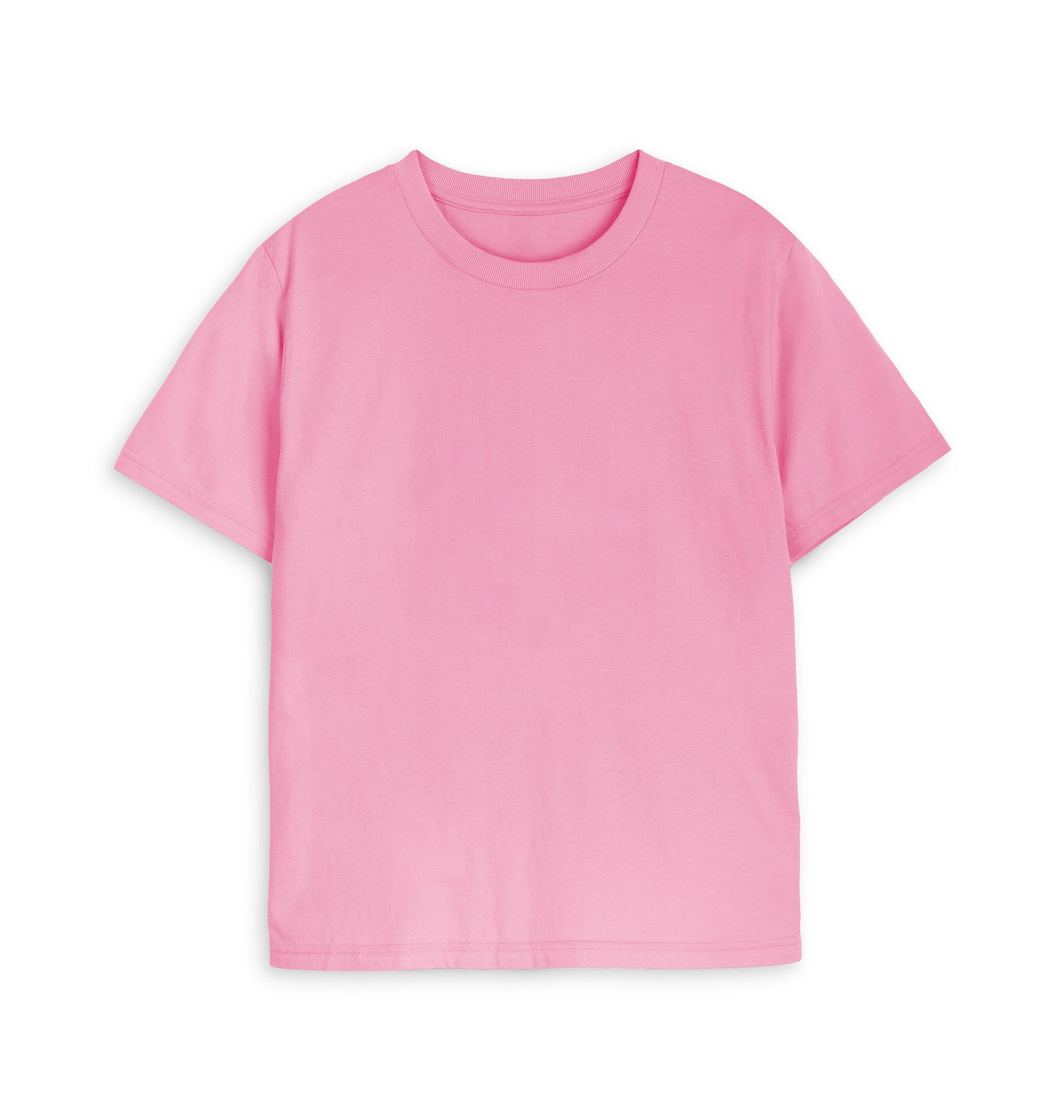 Rose Pink Printed T-shirt Front
