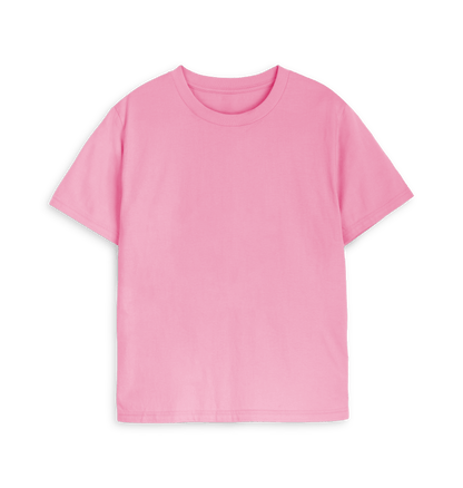 Rose Pink Printed T-shirt Front