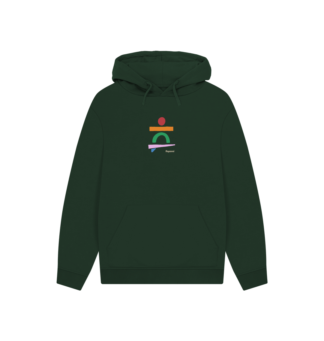 Evergreen Printed Hoody Front