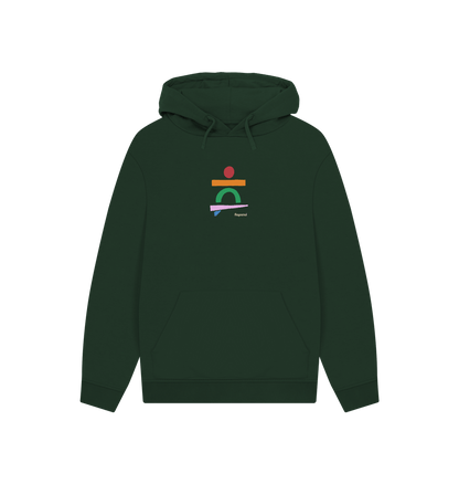 Evergreen Printed Hoody Front