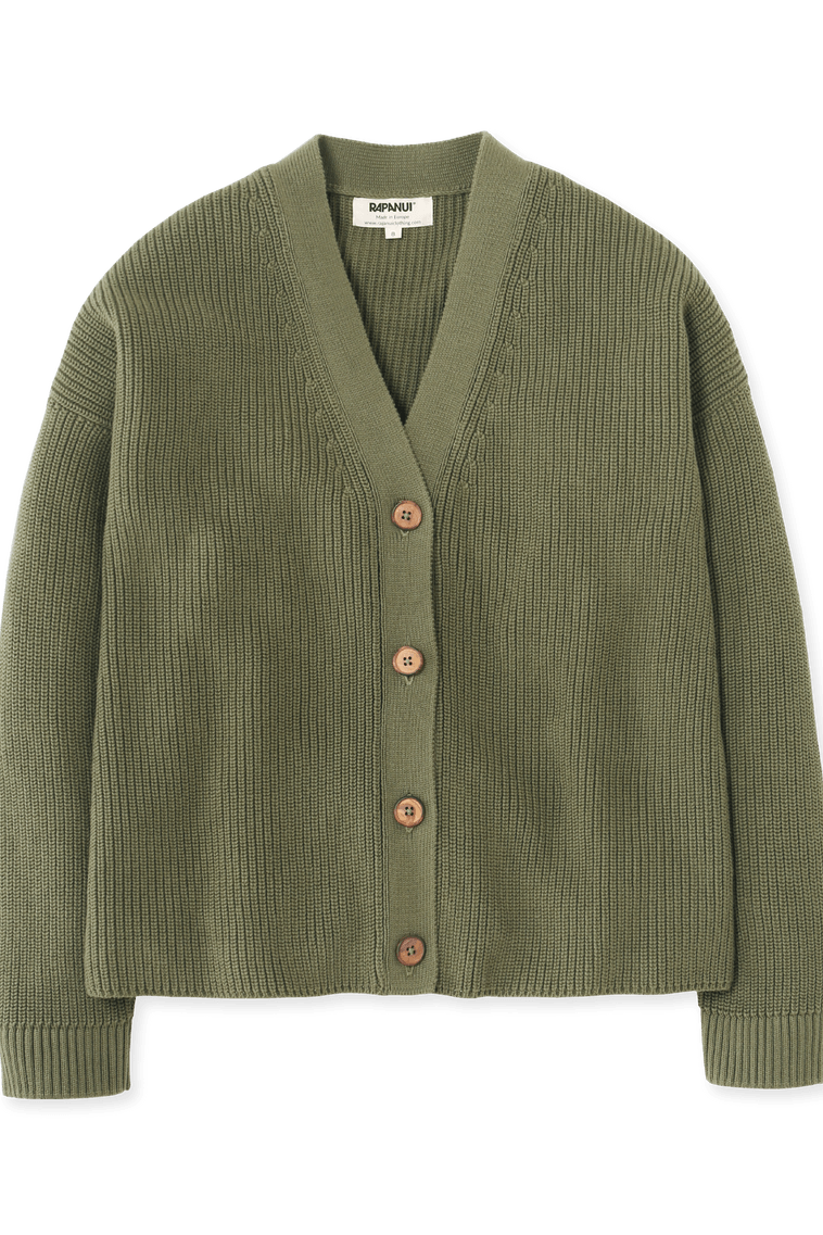 Khaki Printed Sweater