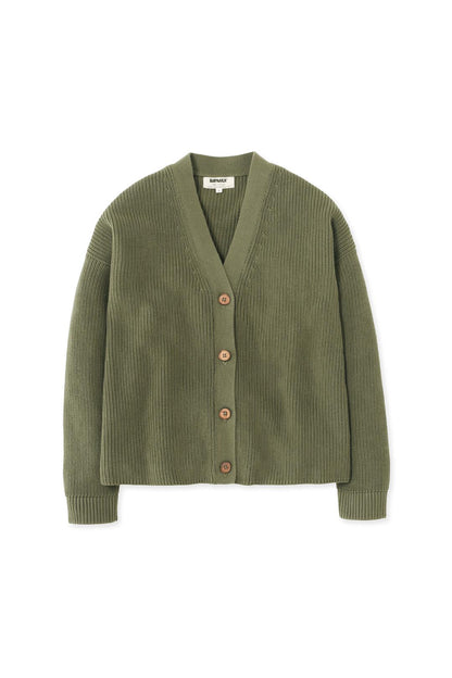 Khaki Printed Sweater