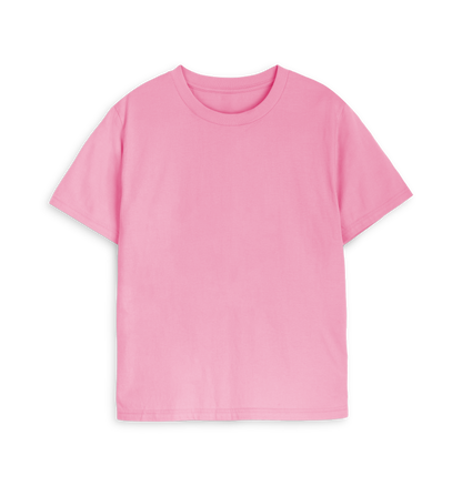 Rose Pink Printed T-shirt Front