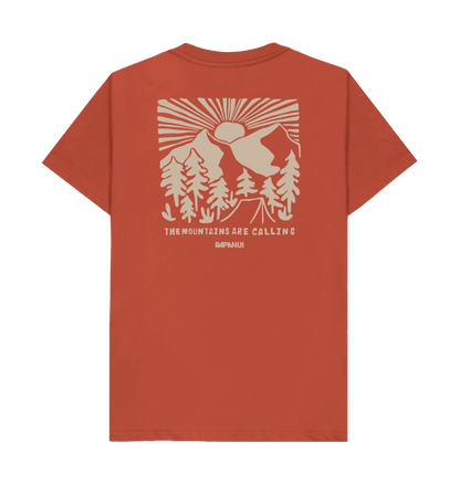 Rust Printed T-shirt Back