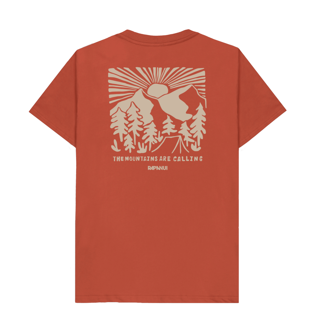 Rust Printed T-shirt Back