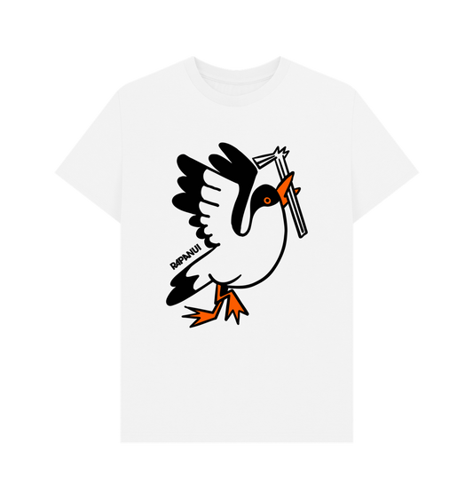 White Printed T-shirt