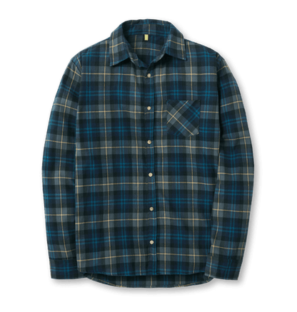 Blue Check Shirts & Tops Front