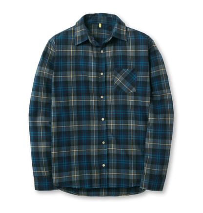 Blue Check Shirts & Tops Front
