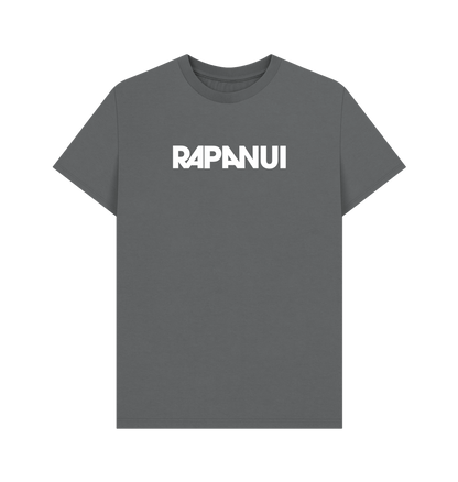 Slate Grey Printed T-shirt Front