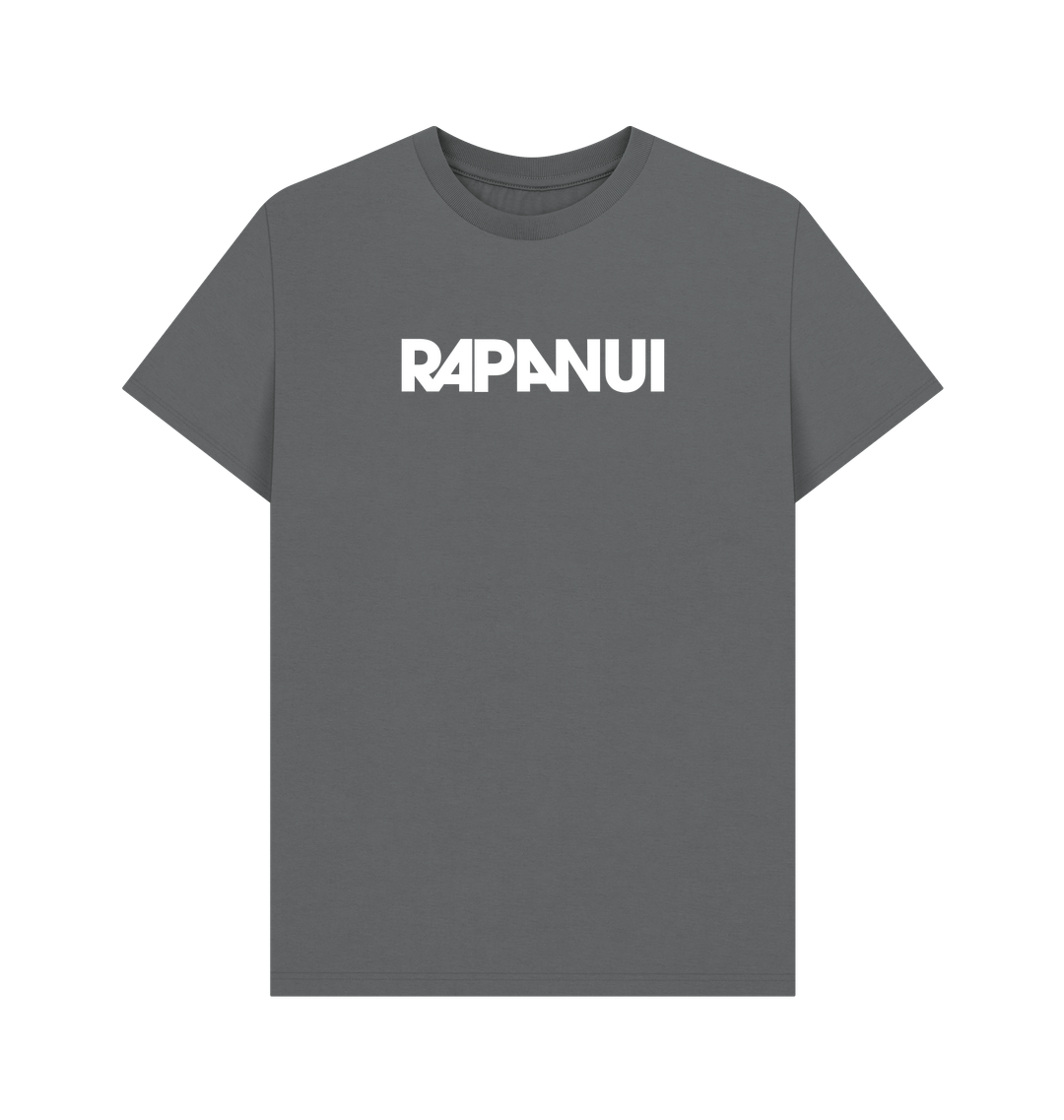 Slate Grey Printed T-shirt Front