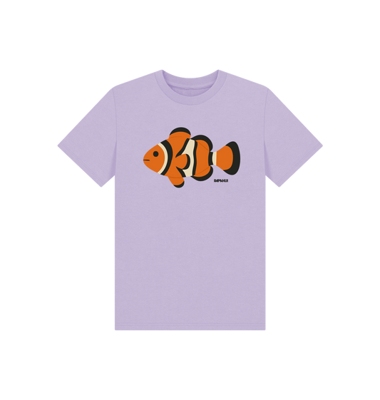 Soft Lilac Printed Kids T-Shirt