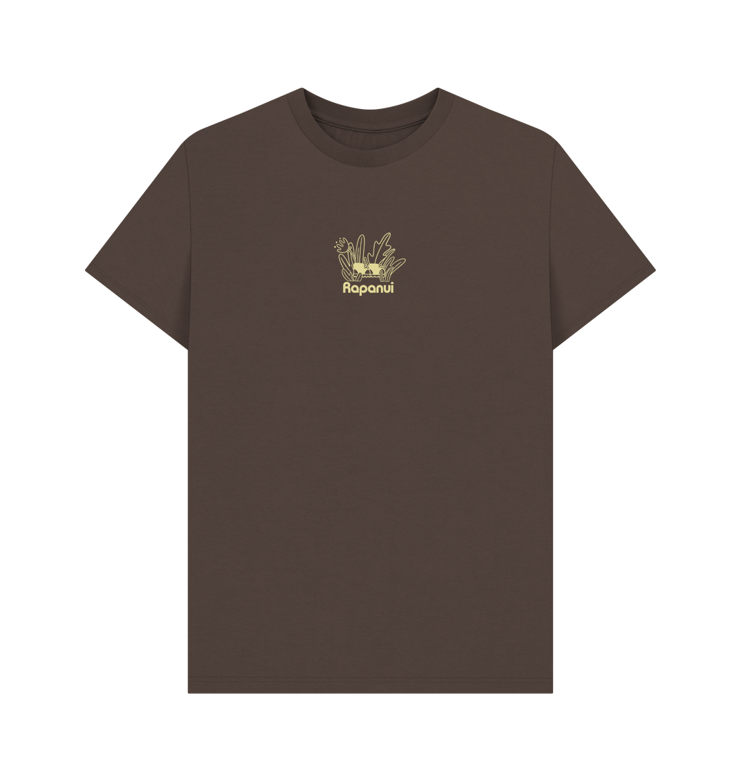 Chocolate Printed T-shirt Front