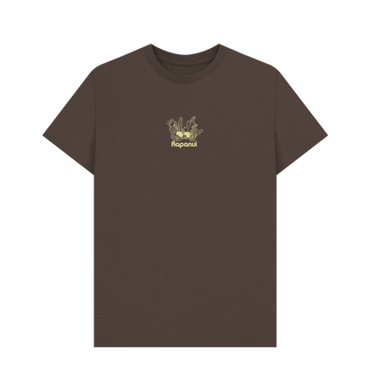 Chocolate Printed T-shirt Front