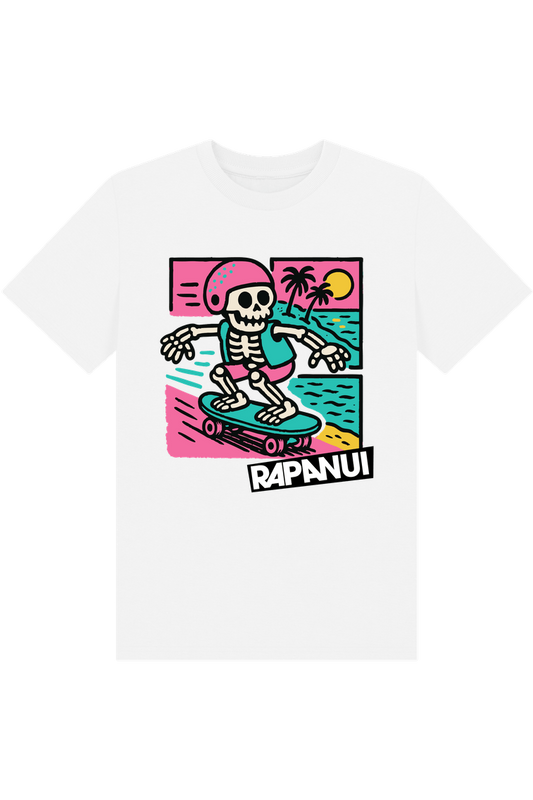 White Printed Kids T-Shirt