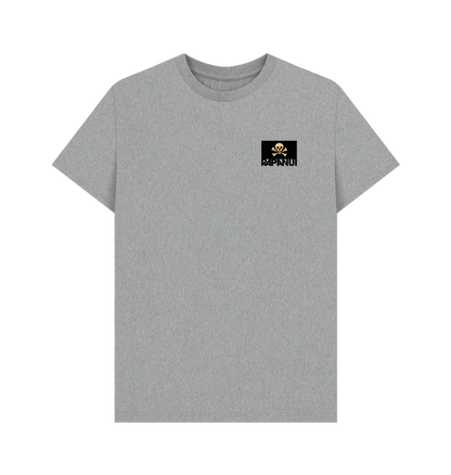 Athletic Grey Printed T-shirt