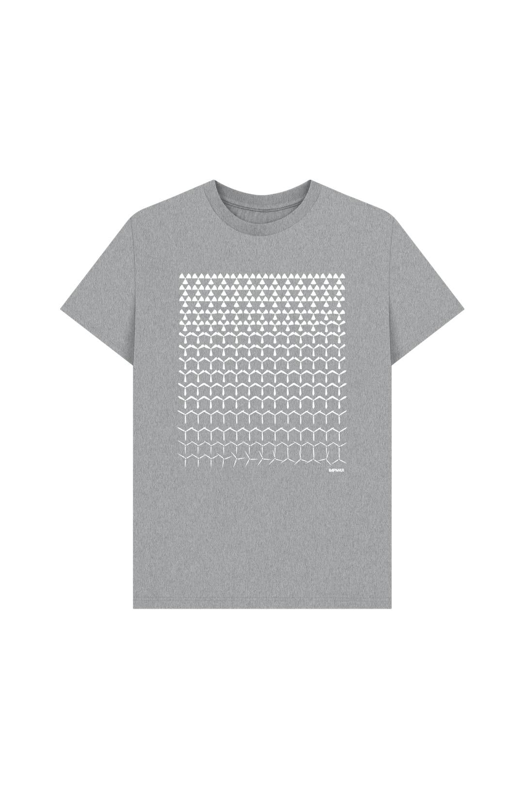 Athletic Grey Printed T-shirt
