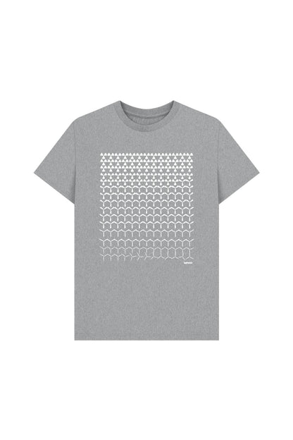Athletic Grey Printed T-shirt