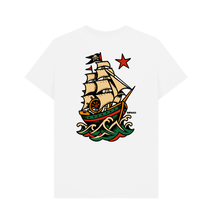 White Printed T-shirt